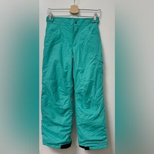 Columbia Turquoise Outdoor kids snow Pants